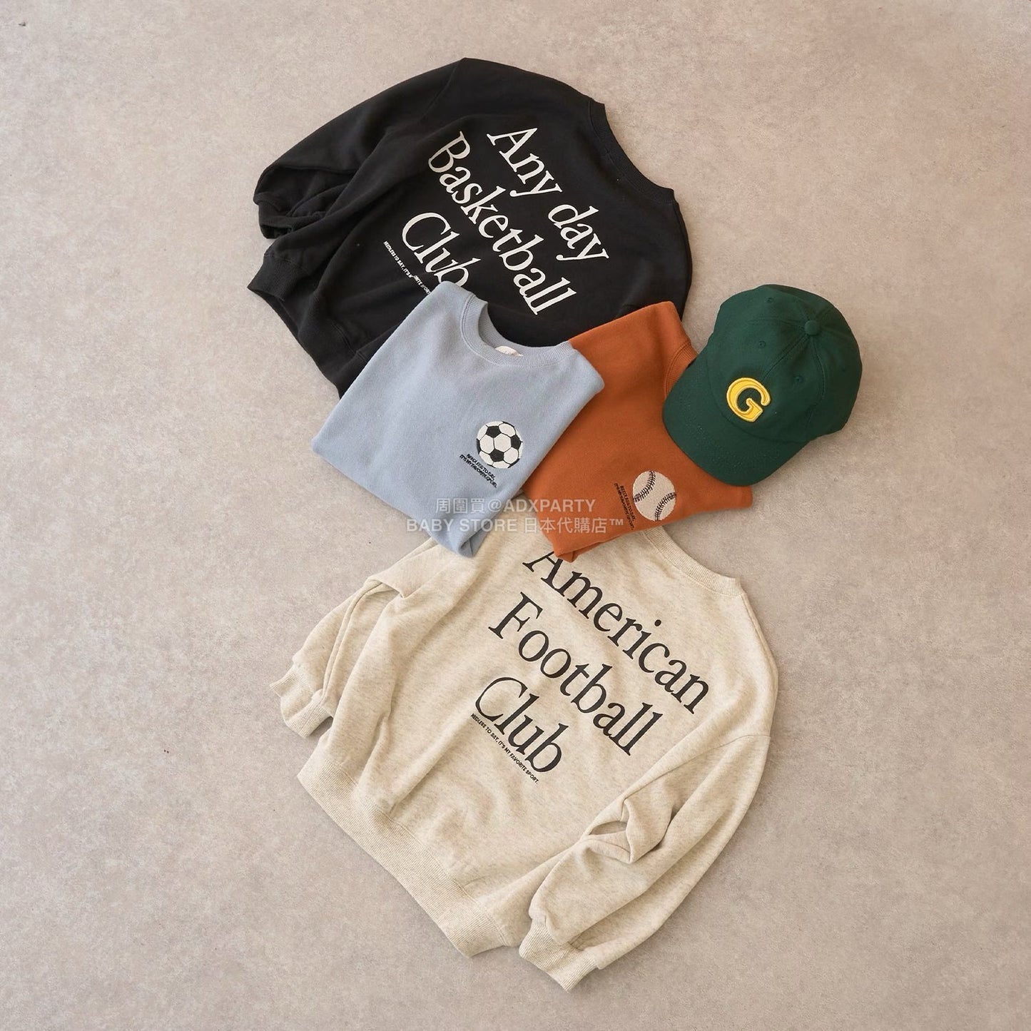 日本童裝 b・R# 印花衛衣 100-150cm 男童款 冬季 TOPS