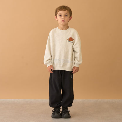 日本童裝 b・R# 印花衛衣 100-150cm 男童款 冬季 TOPS