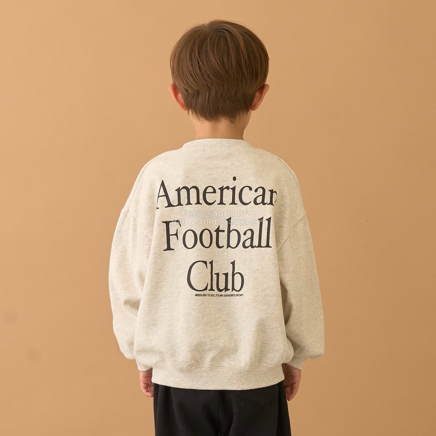 日本童裝 b・R# 印花衛衣 100-150cm 男童款 冬季 TOPS