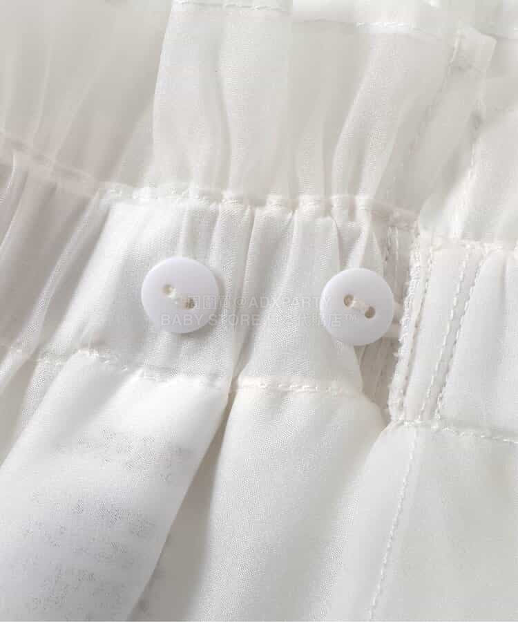 日本童裝 BREEZE 層疊短裙邊 90-140cm 女童款 冬季 DRESSES