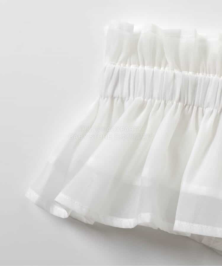 日本童裝 BREEZE 層疊短裙邊 90-140cm 女童款 冬季 DRESSES