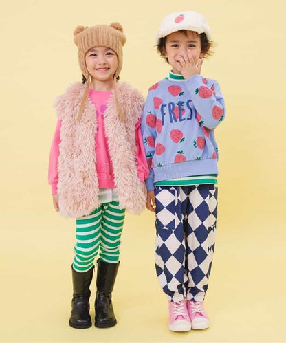 日本童裝 BREEZE 層疊短裙邊 90-140cm 女童款 冬季 DRESSES