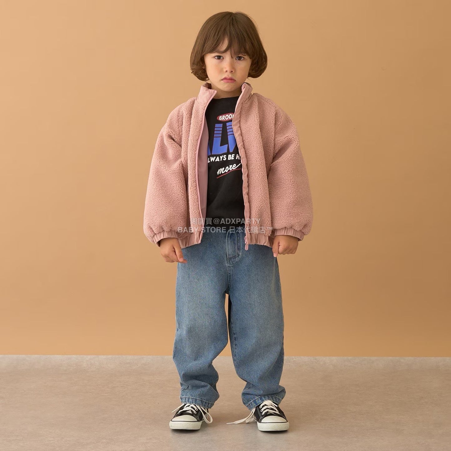 日本童裝 b・R# 牛仔長褲 100-150cm 男童款 冬季 PANTS