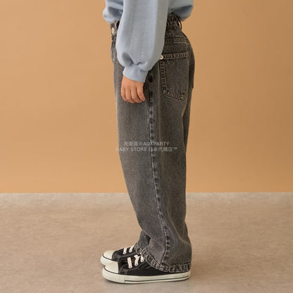 日本童裝 b・R# 牛仔長褲 100-150cm 男童款 冬季 PANTS