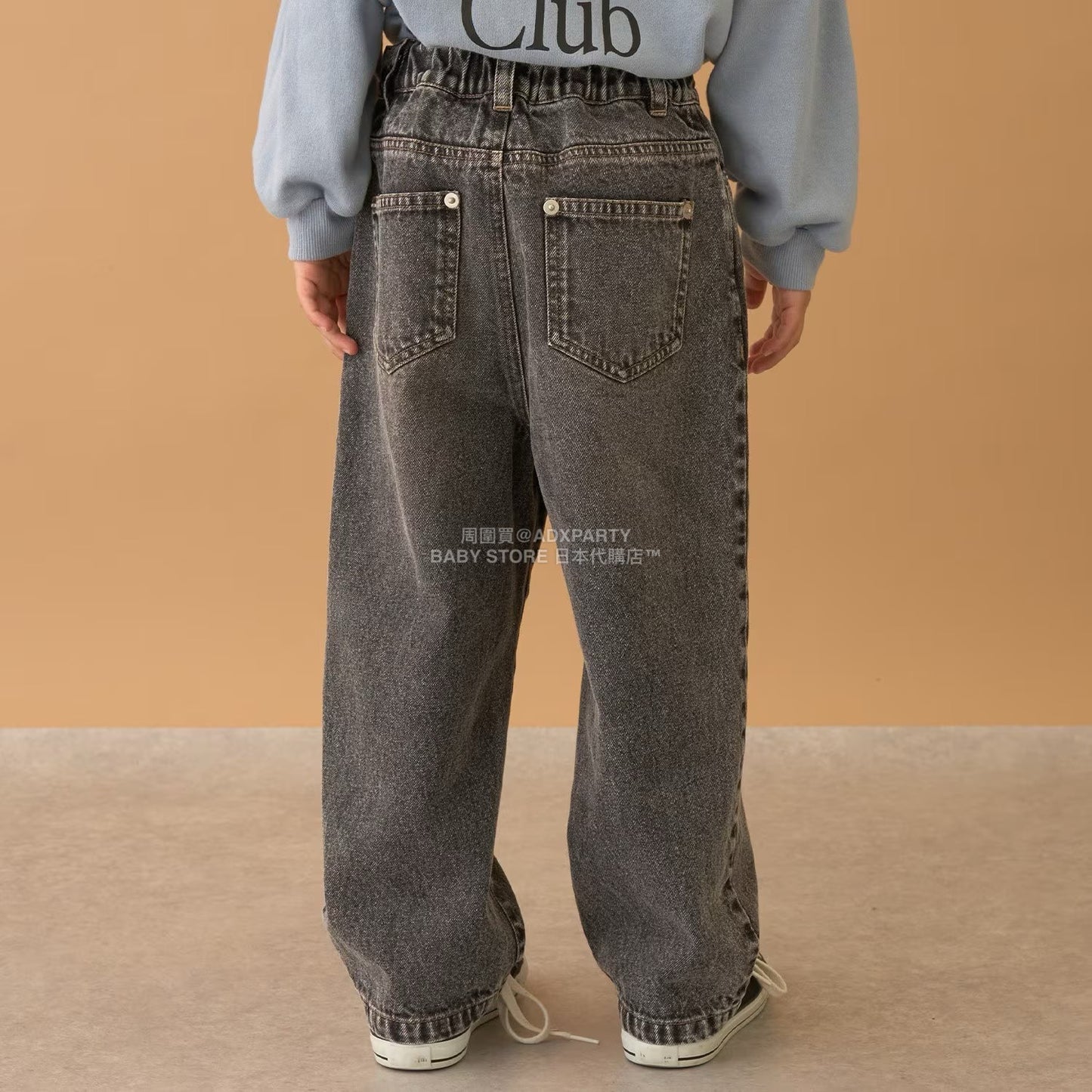 日本童裝 b・R# 牛仔長褲 100-150cm 男童款 冬季 PANTS