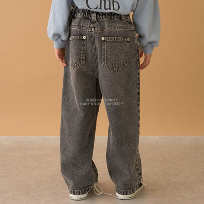 日本童裝 b・R# 牛仔長褲 100-150cm 男童款 冬季 PANTS