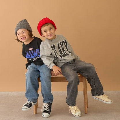 日本童裝 b・R# 牛仔長褲 100-150cm 男童款 冬季 PANTS