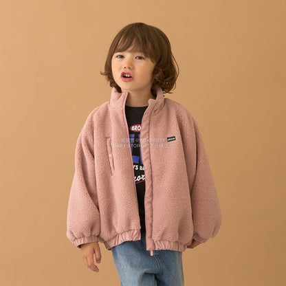 日本童裝 b・R# 毛毛泡泡外套 100-150cm 男童款 冬季 (適合初秋、香港平均溫度、寒冷天氣）OUTERWEAR