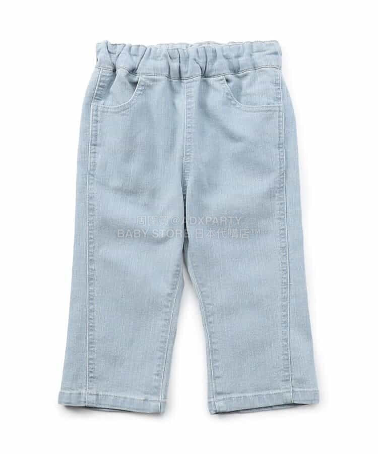 日本童裝 apres les cours 緞帶口袋七分褲 80-140cm 女童款 夏季 PANTS