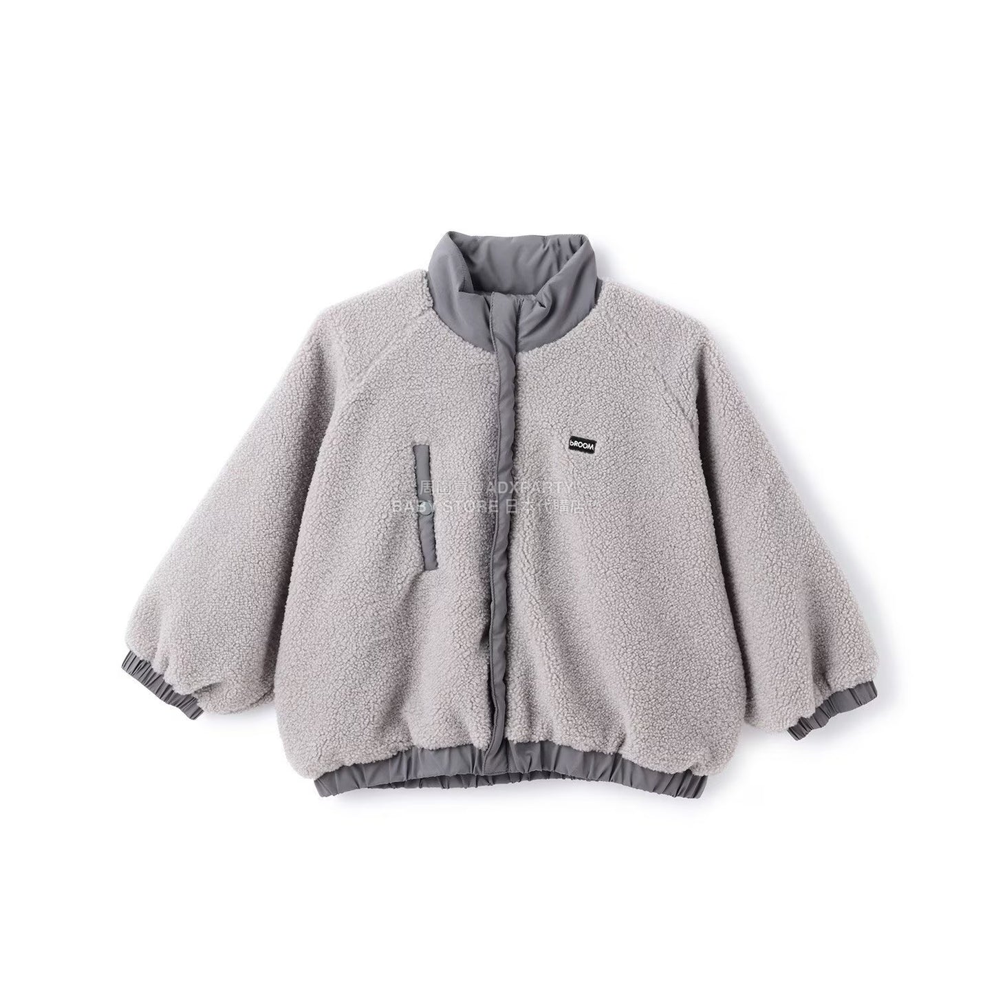 日本童裝 b・R# 毛毛泡泡外套 100-150cm 男童款 冬季 (適合初秋、香港平均溫度、寒冷天氣）OUTERWEAR