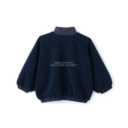 日本童裝 b・R# 毛毛泡泡外套 100-150cm 男童款 冬季 (適合初秋、香港平均溫度、寒冷天氣）OUTERWEAR