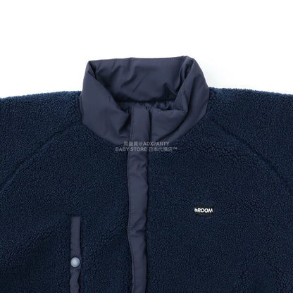 日本童裝 b・R# 毛毛泡泡外套 100-150cm 男童款 冬季 (適合初秋、香港平均溫度、寒冷天氣）OUTERWEAR
