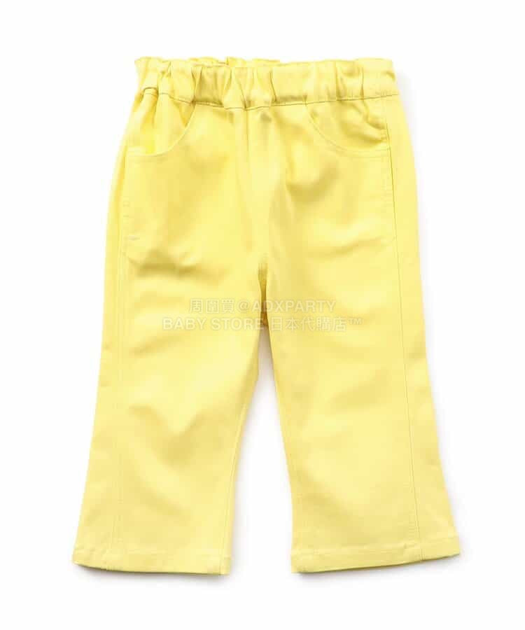 日本童裝 apres les cours 緞帶口袋七分褲 80-140cm 女童款 夏季 PANTS