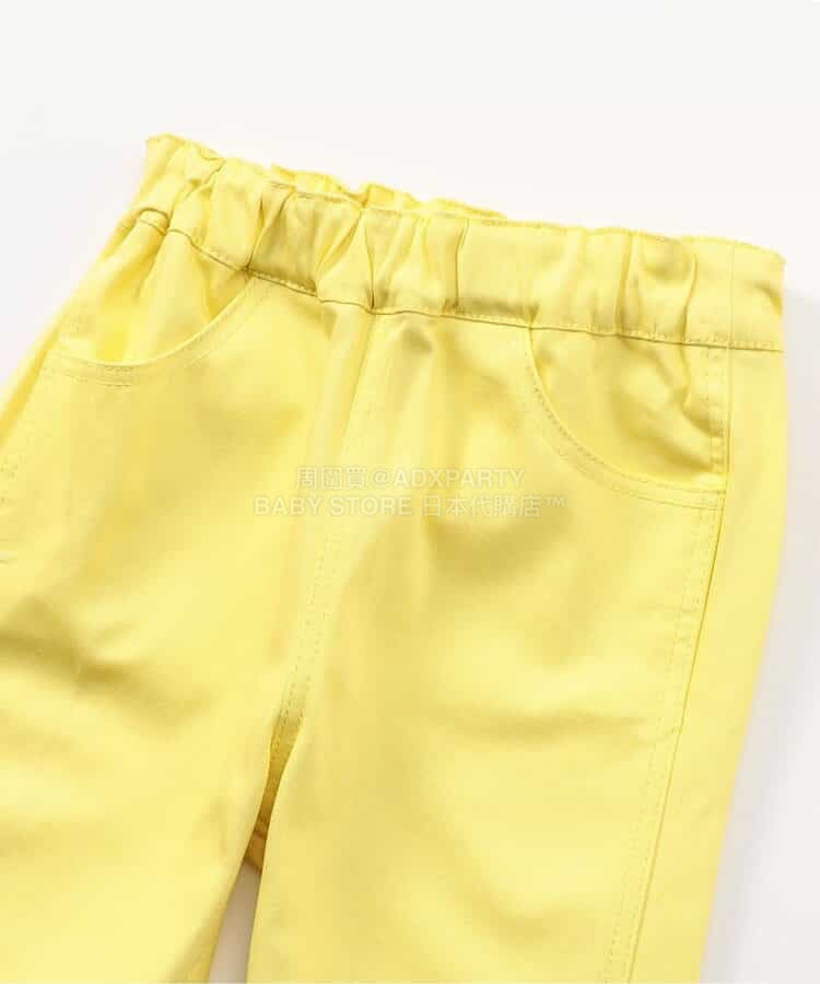日本童裝 apres les cours 緞帶口袋七分褲 80-140cm 女童款 夏季 PANTS