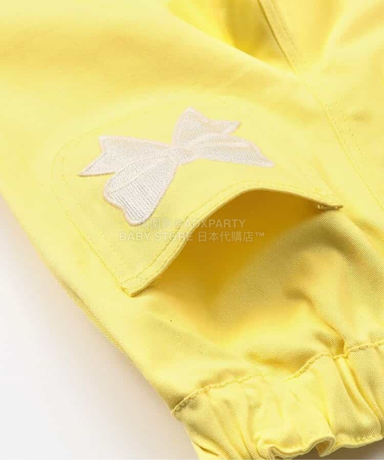 日本童裝 apres les cours 緞帶口袋七分褲 80-140cm 女童款 夏季 PANTS