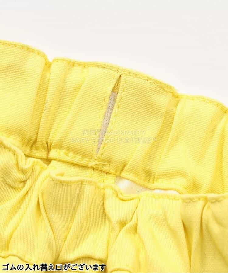 日本童裝 apres les cours 緞帶口袋七分褲 80-140cm 女童款 夏季 PANTS
