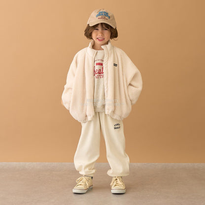 日本童裝 b・R# 毛毛泡泡外套 100-150cm 男童款 冬季 (適合初秋、香港平均溫度、寒冷天氣）OUTERWEAR