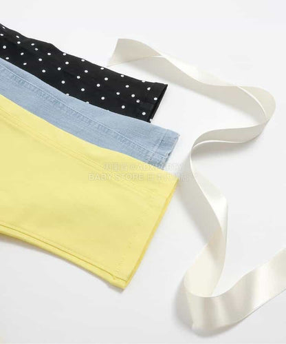 日本童裝 apres les cours 緞帶口袋七分褲 80-140cm 女童款 夏季 PANTS
