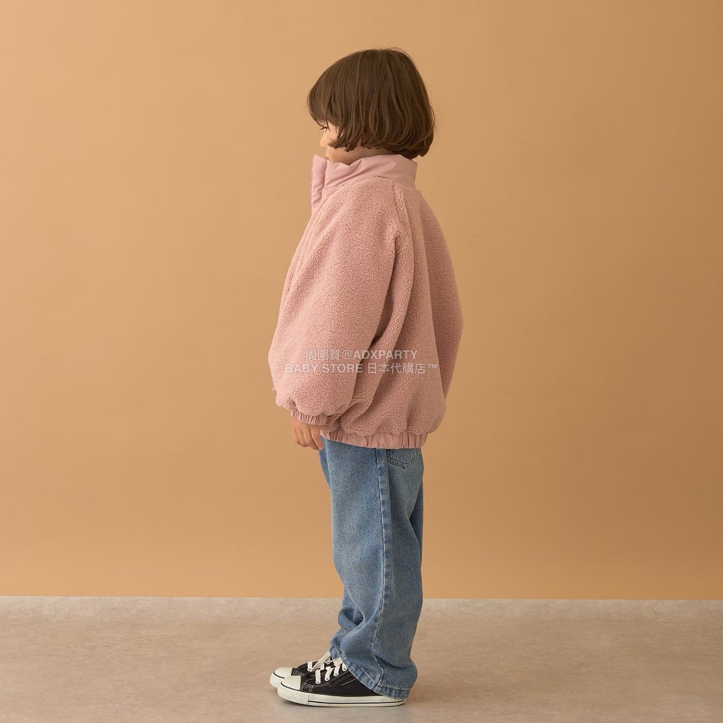 日本童裝 b・R# 毛毛泡泡外套 100-150cm 男童款 冬季 (適合初秋、香港平均溫度、寒冷天氣）OUTERWEAR