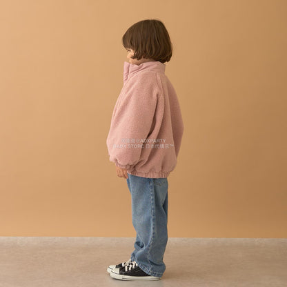 日本童裝 b・R# 毛毛泡泡外套 100-150cm 男童款 冬季 (適合初秋、香港平均溫度、寒冷天氣）OUTERWEAR