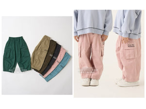 日本童裝 b・R# 工裝長褲 100-150cm 男童款/女童款 秋季 PANTS