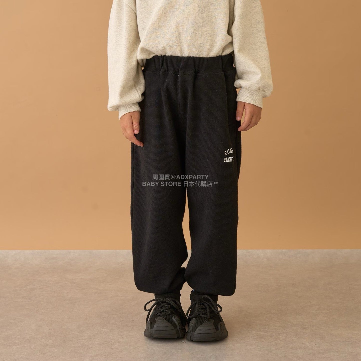 日本童裝 b・R# 抓毛運動褲 100-140cm 男童款 冬季 PANTS