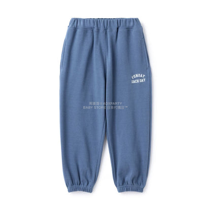 日本童裝 b・R# 抓毛運動褲 100-140cm 男童款 冬季 PANTS