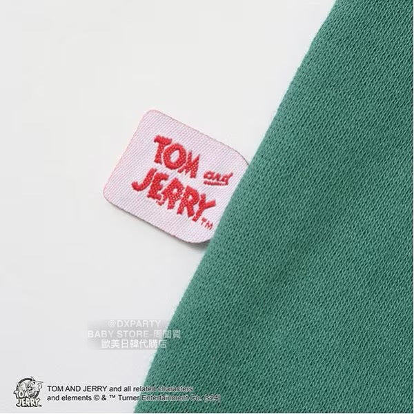 日本童裝 b・R# TOM AND JERRY 刺繡印花衛衣 100-150cm 男童款/女童款 秋季 TOPS