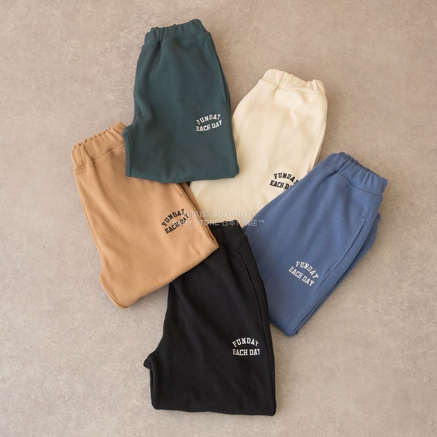 日本童裝 b・R# 抓毛運動褲 100-140cm 男童款 冬季 PANTS