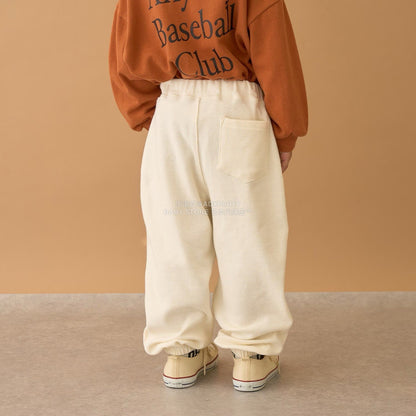 日本童裝 b・R# 抓毛運動褲 100-140cm 男童款 冬季 PANTS