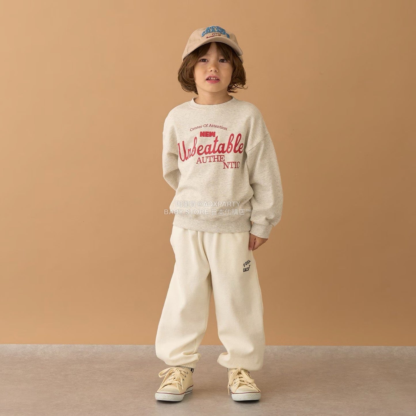 日本童裝 b・R# 抓毛運動褲 100-140cm 男童款 冬季 PANTS