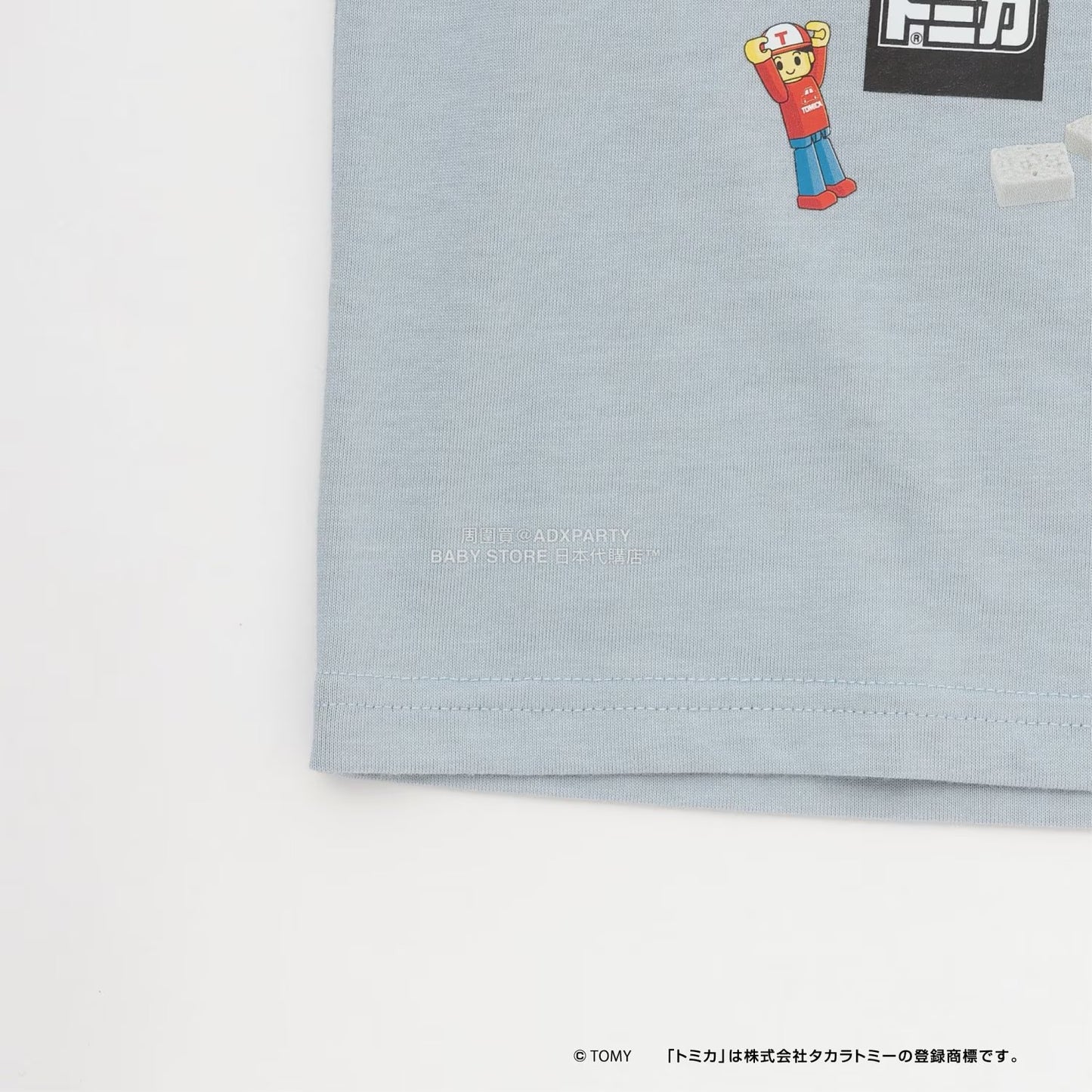 日本童裝 b・R# x Tomica 吸水速乾 防UV 印花長袖上衣 100-130cm 男童款 冬季 TOPS