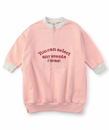 日本童裝 BREEZE 學院風衛衣裙 80-140cm 女童款 冬季 DRESSES