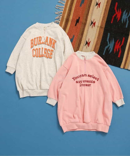 日本童裝 BREEZE 學院風衛衣裙 80-140cm 女童款 冬季 DRESSES