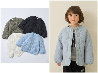 日本童裝 b・R# 夾棉外套或內搭 100-150cm 男童款 冬季 (適合初秋、香港平均溫度、寒冷天氣、溫度低天氣）OUTERWEAR