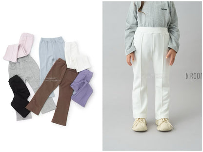 日本童裝 b・R# 吸水速乾 吸濕排汗 喇叭運動褲 100-150cm 男童款/女童款 冬季 PANTS