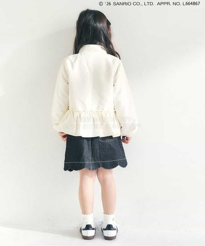 日本童裝 apres les cours 花花口袋短裙 80-140cm 女童款 夏季 SKIRTS