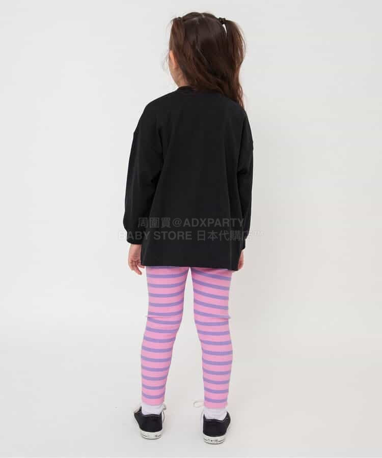 日本童裝 BREEZE 羅紋打底褲 90-140cm 女童款 冬季 PANTS