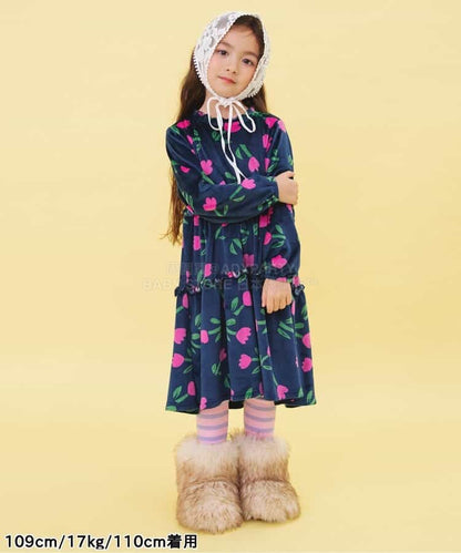 日本童裝 BREEZE 羅紋打底褲 90-140cm 女童款 冬季 PANTS