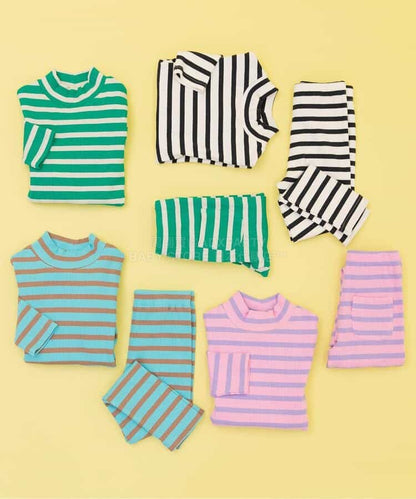 日本童裝 BREEZE 羅紋打底褲 90-140cm 女童款 冬季 PANTS