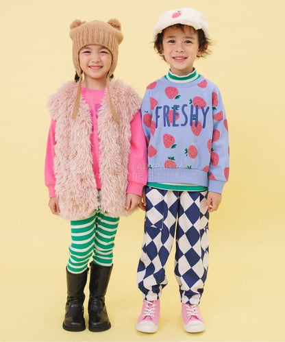 日本童裝 BREEZE 羅紋打底褲 90-140cm 女童款 冬季 PANTS