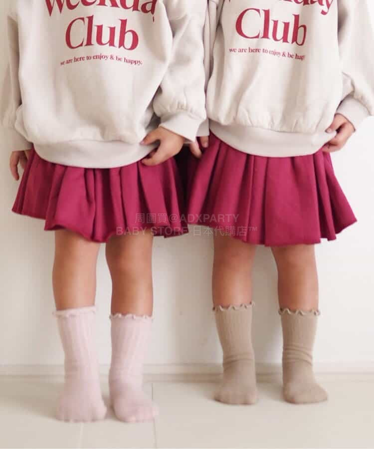 日本童裝 BREEZE 百褶裙 80-140cm 女童款 冬季 SKIRTS