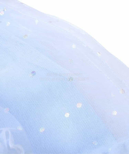 日本童裝 apres les cours 泡泡袖薄紗連身裙 80-140cm 女童款  夏季 DRESSES