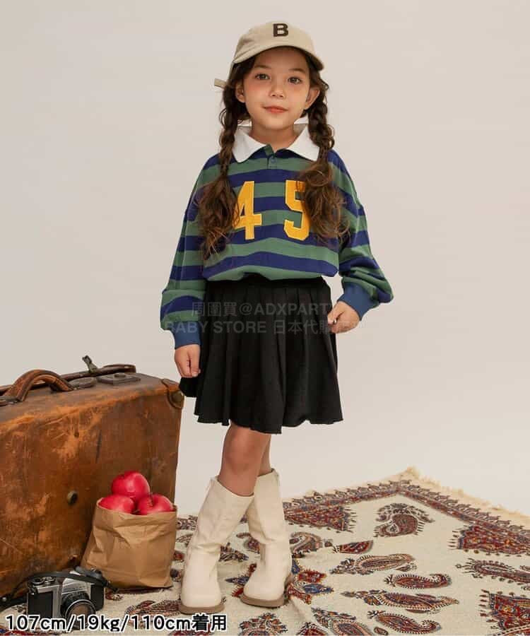 日本童裝 BREEZE 百褶裙 80-140cm 女童款 冬季 SKIRTS