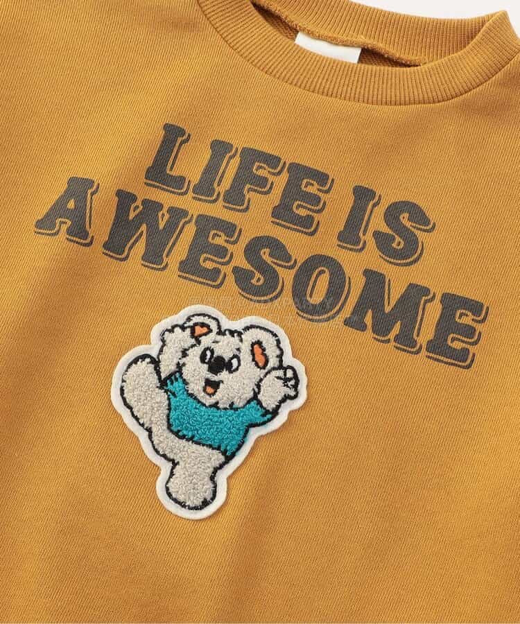 日本童裝 BREEZE 貼布衛衣 80-140cm 男童款/女童款 冬季 TOPS