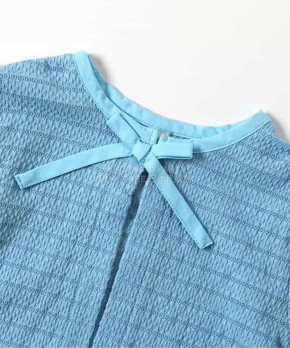 日本童裝 apres les cours 絲帶蕾絲拼接外套 80-140cm 女童款 夏季 OUTERWEAR