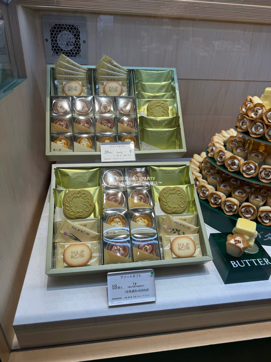 日本直送 TOKYO TULIP ROSE 鬱金香玫瑰雜錦曲奇 18/28個入 聖誕快樂特輯 Christmas 限定手信