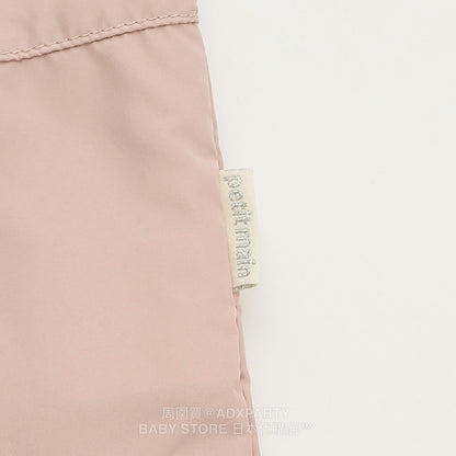 Japanese children's clothing pe#main waterproof series ruffled work pants 80-130cm girls summer jumpsuit 