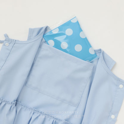 Japanese children's clothing pe#main cool lotus leaf vest 80-130cm girls summer TOPS 