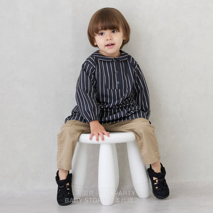 Japanese children's clothing pe#main waterproof series apron 80-130cm boys' summer TOPS 